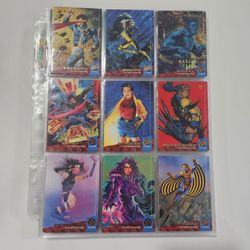1994 Fleer Ultra X Men Full Base Set