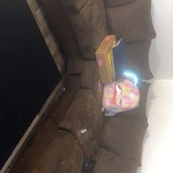 Brown Sectional