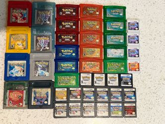 Pokemon games for sale - different prices
