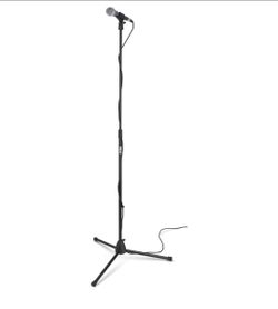 On-Stage MS7700B Tripod Microphone Stand Open Box Adjustable Black