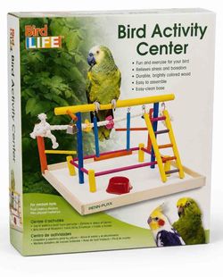 Penn-Plax Bird Life Wooden Playpen