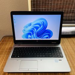 HP 15.6” Laptop - Intel i7 @ 2.80GHz, 32GB DDR4 Ram, Win 11 Pro, MS Office 2024  