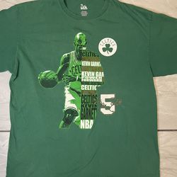 Kevin Garnett Boston Celtics Majestic NBA Basketball T-Shirt Sz XL Big Ticket #5