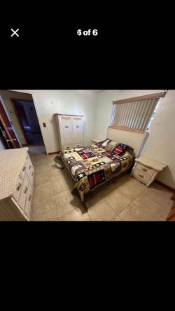 full size bed frame with mattress! $1000 delivery 🚚 included!