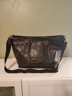 Coach travel duffel bag