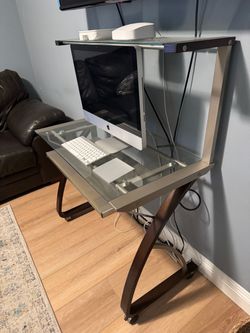 Desk and chair