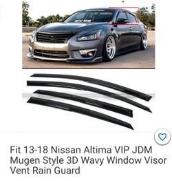 Rain Guards For 2013 To 2018 Nissan Altima 