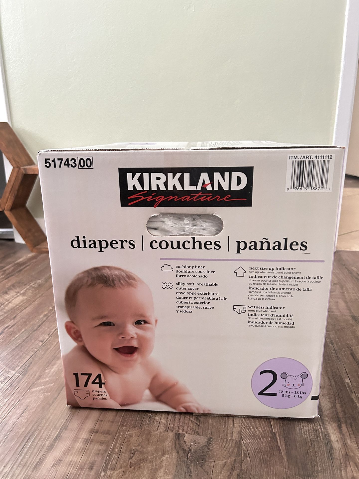 Diapers- Kirkland Size 2