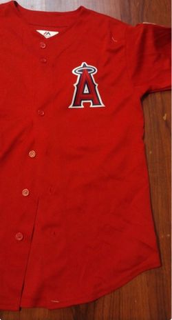 Majestic California Angels Jersey Size L Youth