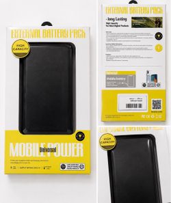 Universal External Battery Pack Power Bank