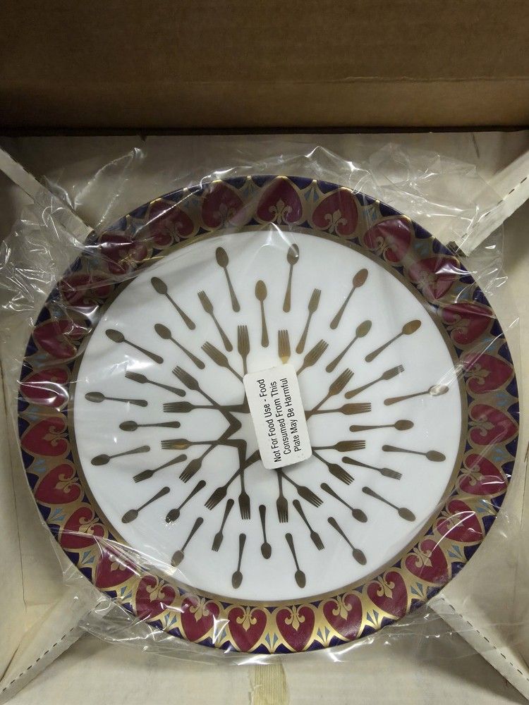 Beauty and the Beast Broadway show collector plate -Stan Meyer