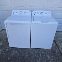 GE High Efficiency Washer an Gas Dryer