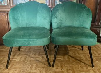 Velvet Accent Chairs