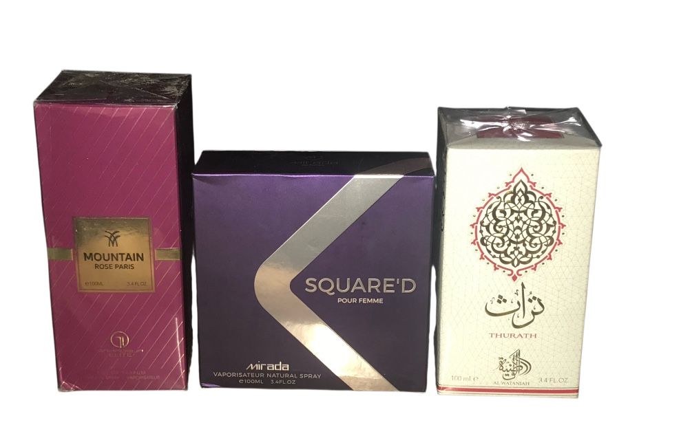 New Women’s 3 Perfume Gift Set