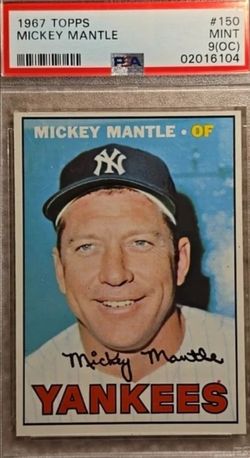 Mickey Mantle 1967 - PSA 9