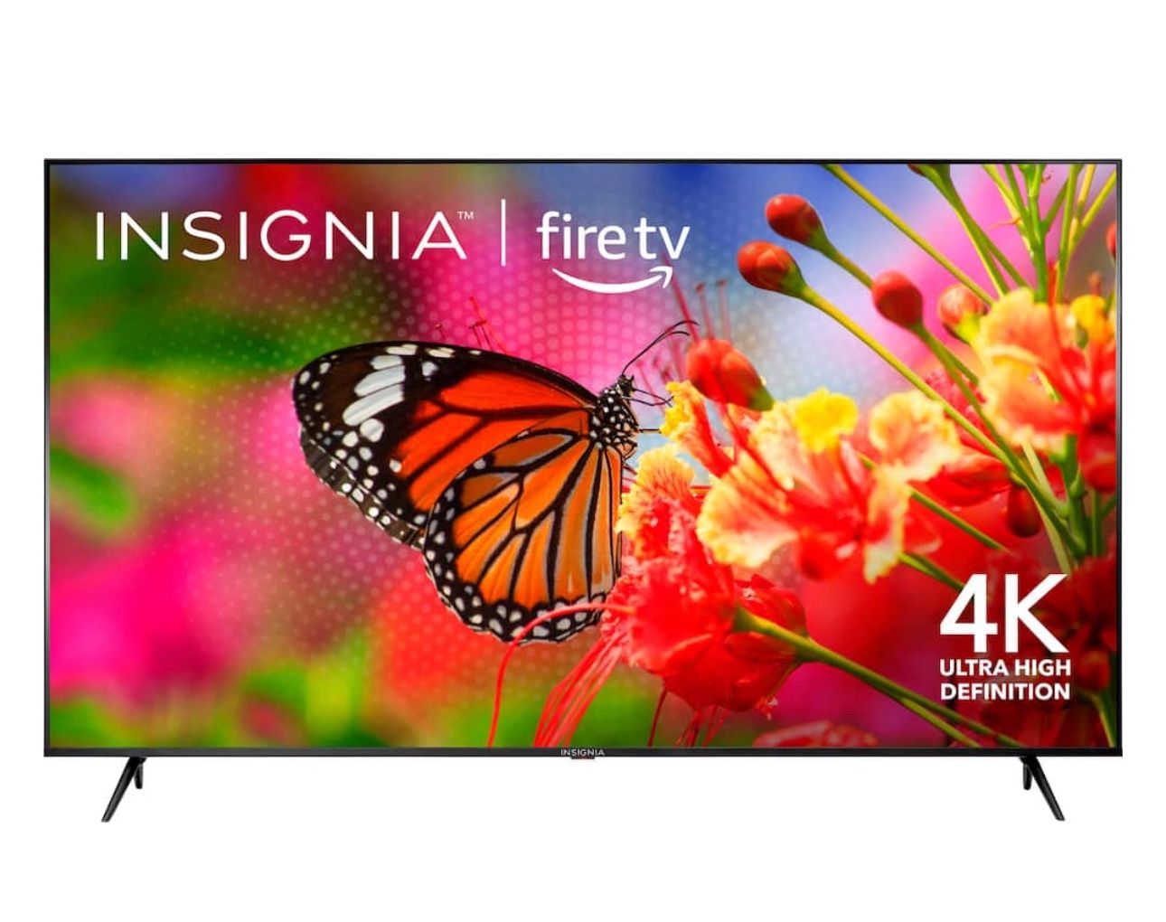 INSIGNIA 65-inch Class F30 Series LED 4K UHD Smart Fire TV with Alexa Voice Remote (NS-65F301NA23)