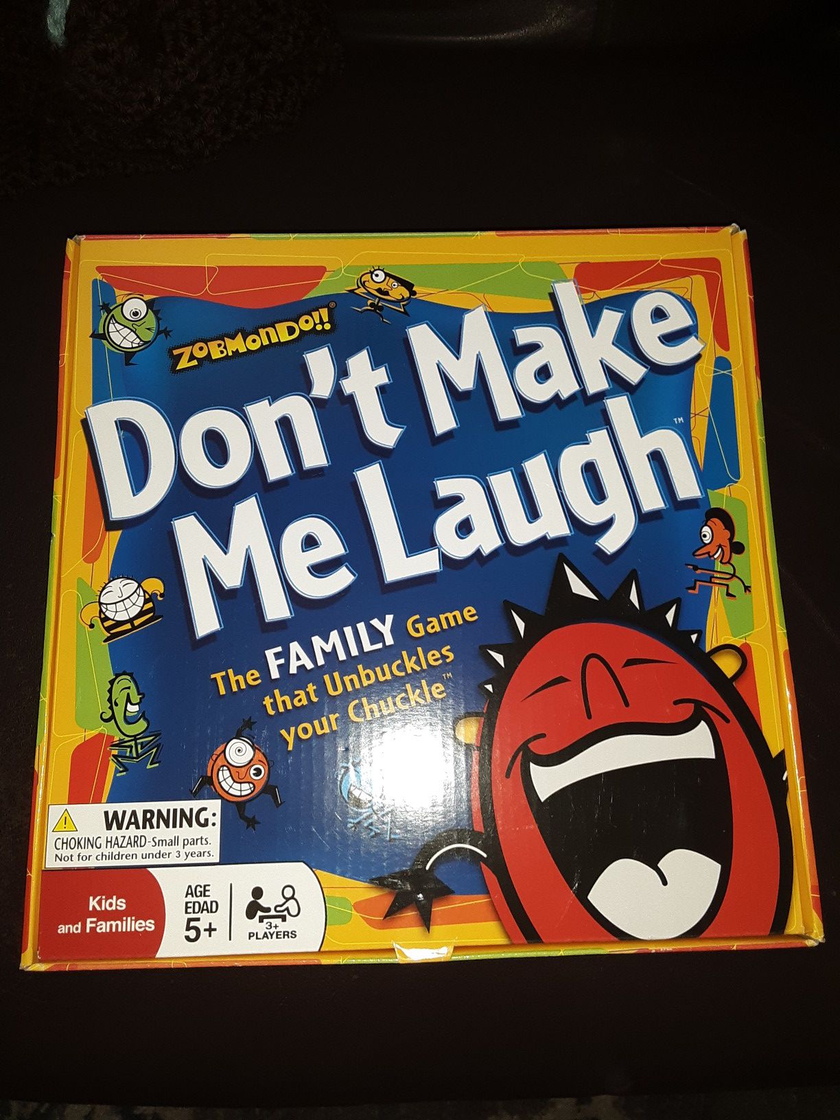 Dont make me laugh board game new never opened.