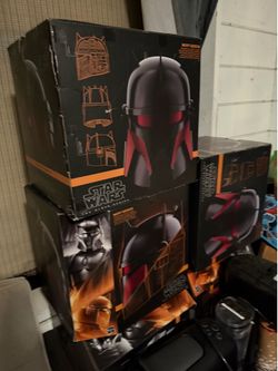 STAR WARS BLACK SERIES HELMET 🔥 Moff Gideon Electronic Helmet Brand New in Box — Multiple Available!  Perfect for collectors, display rooms, cosplay,