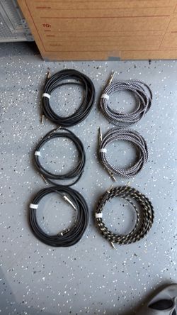 Guitar / Instrument cables