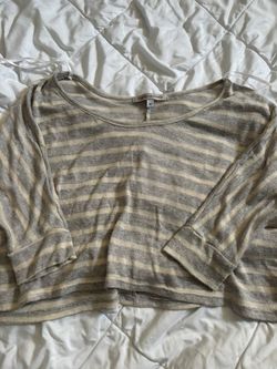 Women Cropped Long Sleeve 