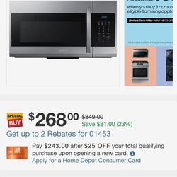 Stainless Microwave