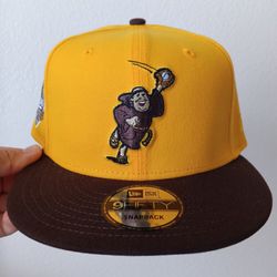 San Diego Padres New Era 9FIFTY Snapback Cap Catching Friar Logo 40th Anniversary Side Patch