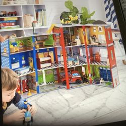 Kid Kraft Everyday Hero’s Police And Firehouse  With Accessories