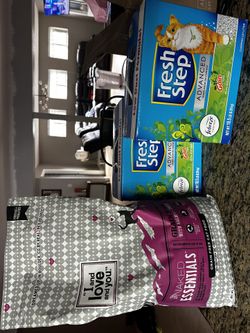 Cat Food And Litter