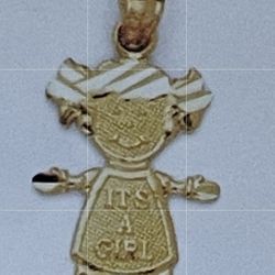 14kt Dije De Oro Niña 👧