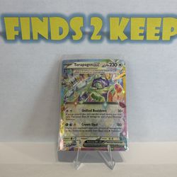 Official Pokemon TCG Terapagos ex 092/131 Prismatic Evolutions Near Mint RAW