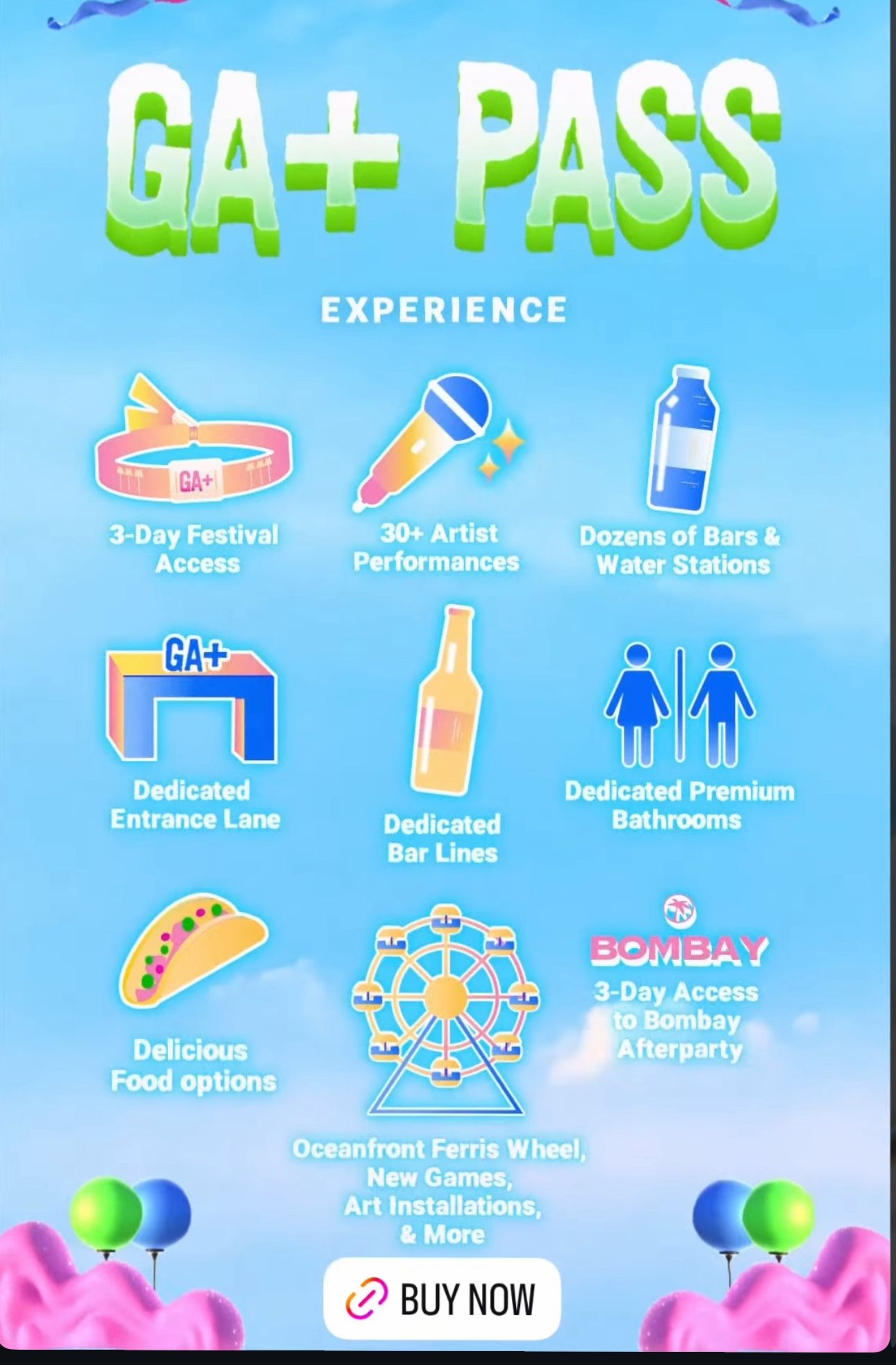 BAJA BEACH FEST GA+