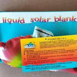 Liquid Solar Blanket