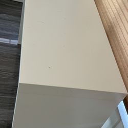 [FREE] Vanity Desk With Drawer / Glass Top 