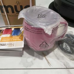 Nextmug - Temperature-Controlled, Self-Heating Coffee Mug (14 oz.) (Dusty Rose)