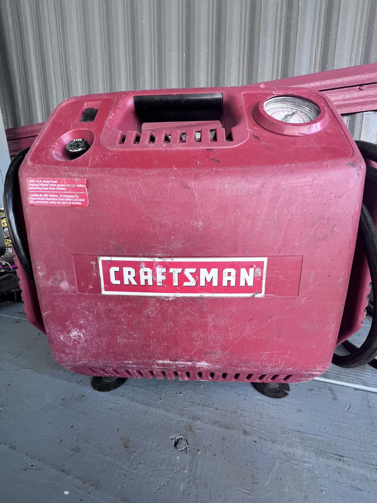 Craftsman 125 Psi Compressor