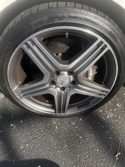 Mercedes rims and tires amg