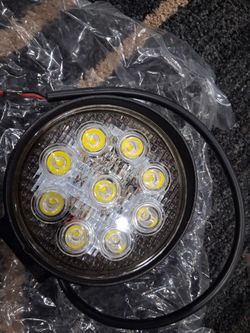 LED round spotlight work light