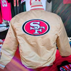 San Francisco 49ers Gold Jacket