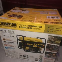BRAND NEW IN UNOPENED BOX Champion Power Generator 4,375 WATTS $400