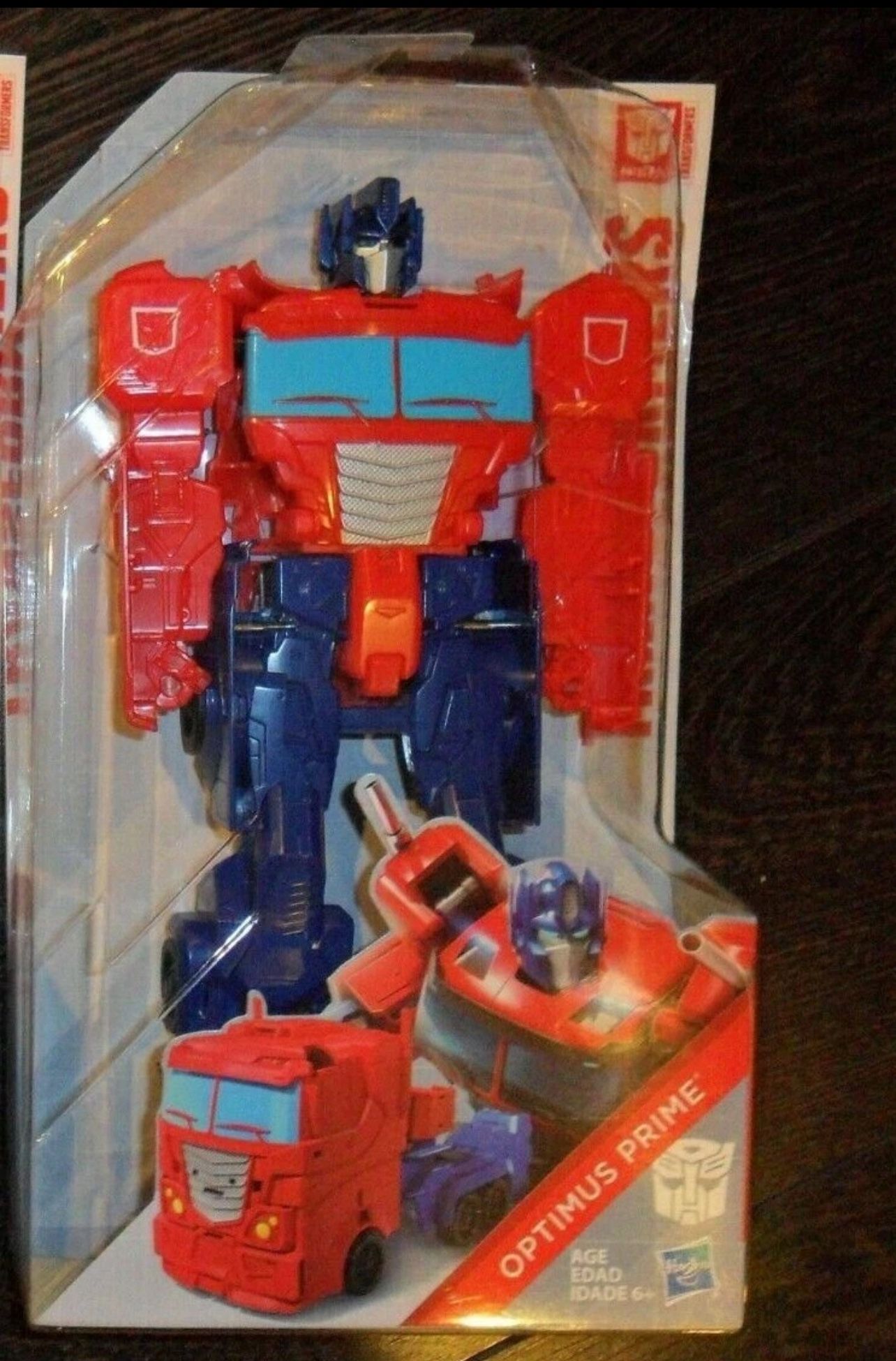 Hasbro Transformers Titan Changers 11in OPTIMUS PRIME Heroic Autobot Leader NIP