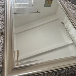 Large Beveled Mirror