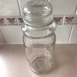 Peanut Glass Jar