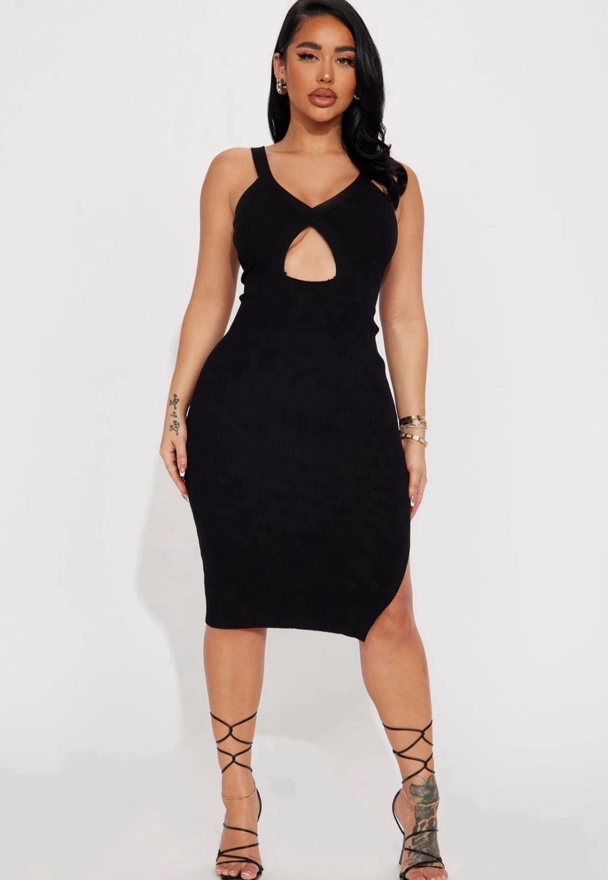 Fashion Nova Midi Dress Size Small New