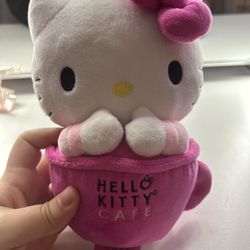 Hello Kitty Café Cup Plushie