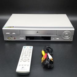 Zenith VCR with Remote and Cable. Works fine.