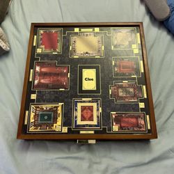 Clue Wooden Luxury Edition Giant Deluxe Board Game 