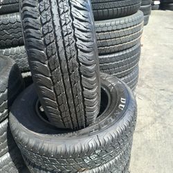 215/70/15/ $ 250 Dumlop Semi New Four Tires 