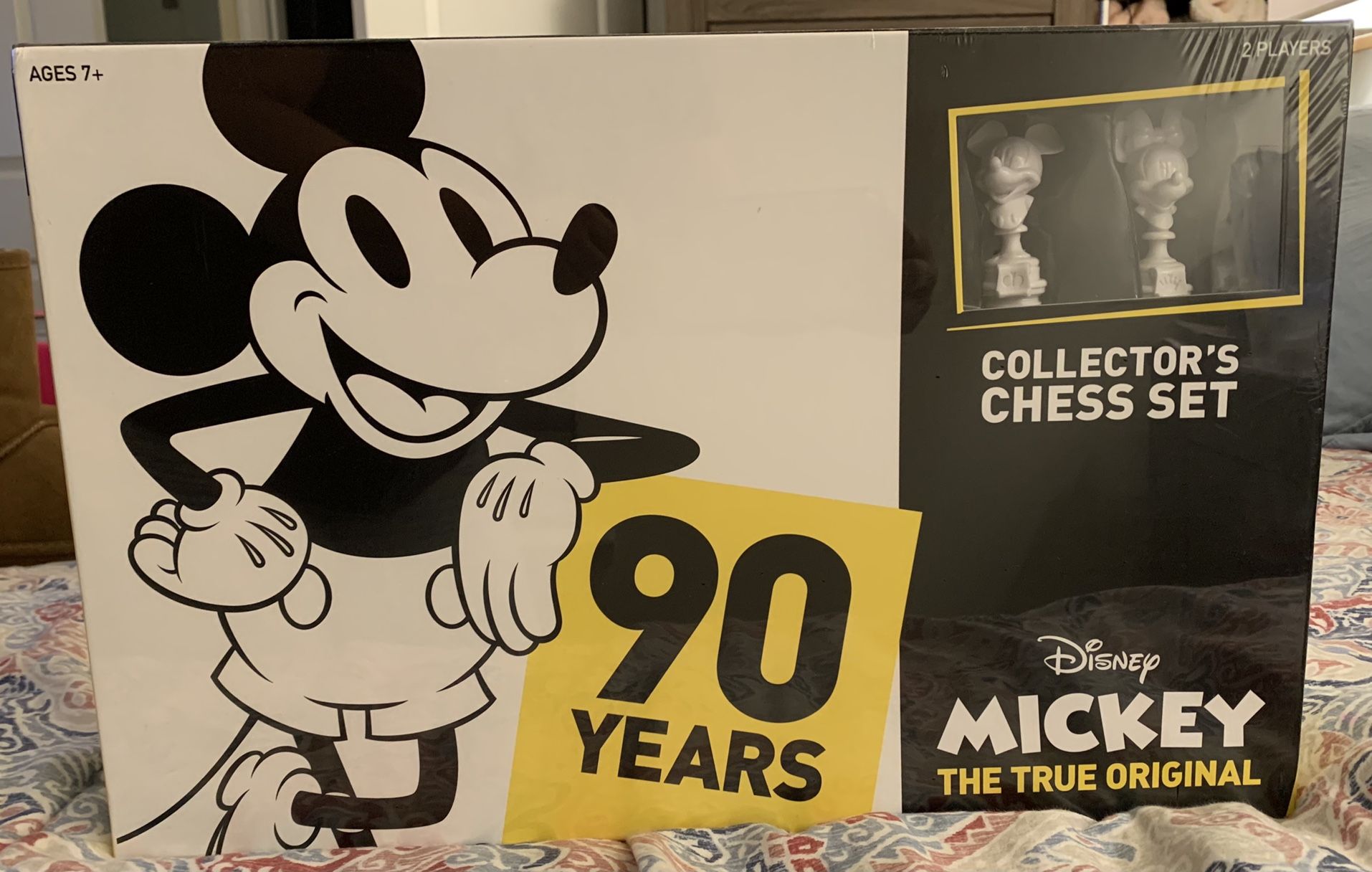 New Disney Mickey Mouse Collector’s Chess Set