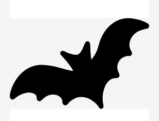 Bat Vinyl Decal Sticker 4"