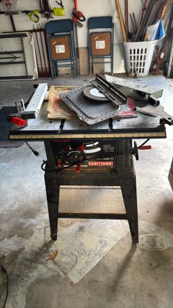Craftsman table saw